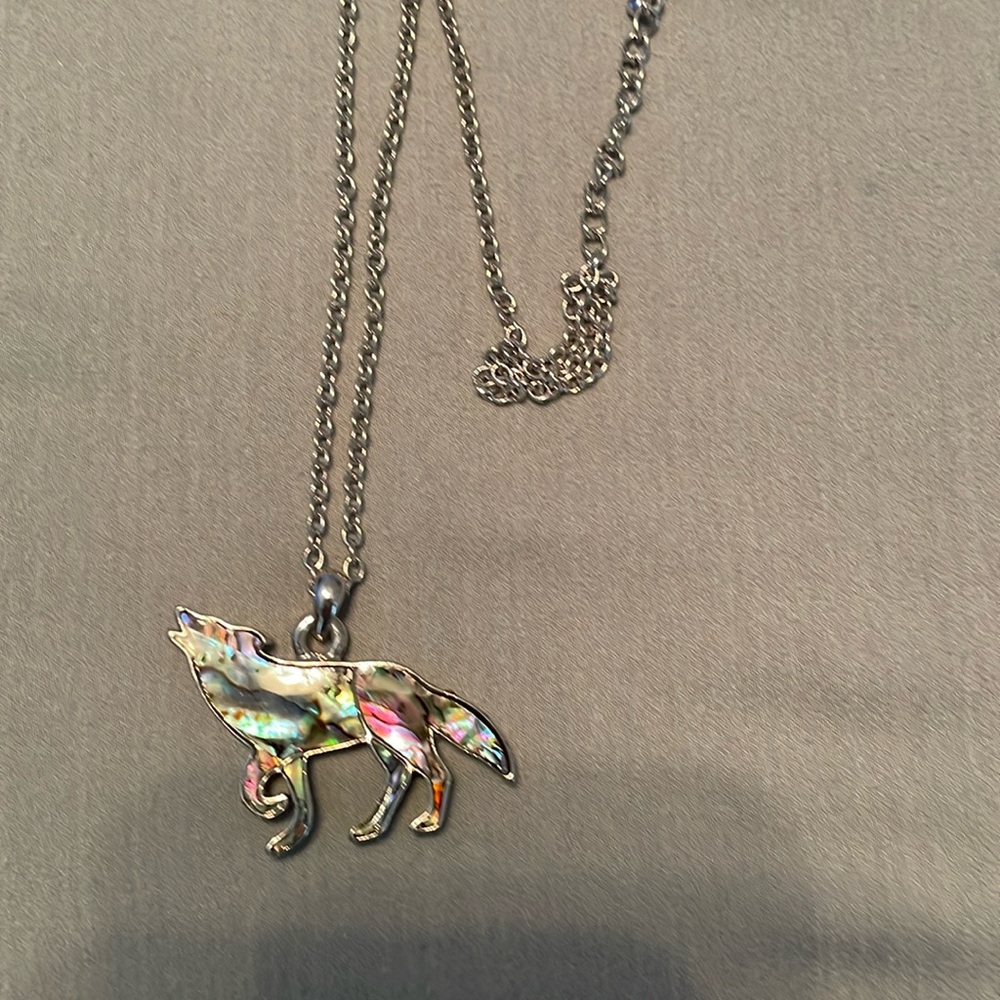 Wolf. Necklace